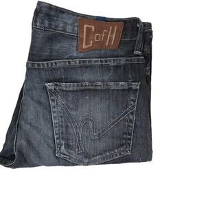 Citizens Of Humanity Men's 32 Blue Collar Sid Dark Wash Straight Leg Denim Jeans